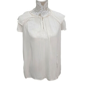 Old Navy Ivory short Sleeve Top, size S